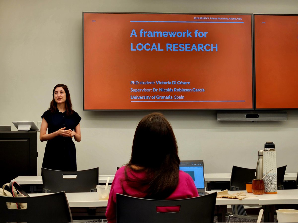vickydicesare's tweet photo. What a privilege to have been part of the #RESPECTfellowship workshop at @GeorgiaTech! Since its beginnings in 2023, I have learnt a lot on so many levels. Thank you mentors for fostering not only meaningful scientific collaborations but also new friendships in academia ❤️ https://t.co/ZCVJVfFqUT