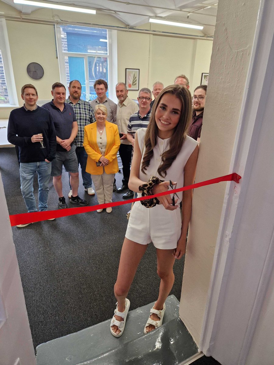 Exciting news from Track Metrics! Our IT software consultancy has opened a new office. This move marks our continued growth and success, following a significant expansion. 
Megan Dudley, daughter of the late Matt Dudley who co founded the business, officially opened the offices.