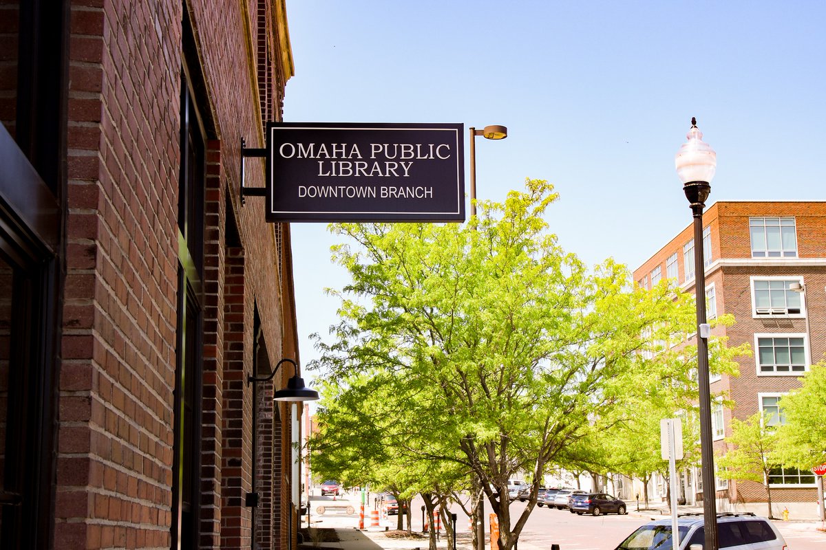 🚧 Reminder: The Downtown Branch is planning to open at 1:00 PM today, Monday, July 29, due to ongoing nearby water main repairs. Thank you for your patience and understanding. Please visit our other locations or omahalibrary.org!