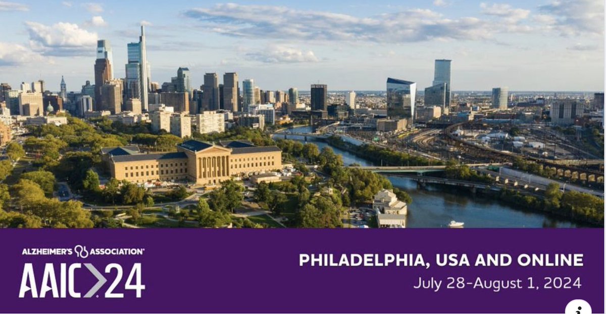 This week, researchers &amp; clinicians from around the world are convening in Philadelphia for the @AlzAssociation International Conference to discuss recent advances in Alzheimer's disease &amp; related #Dementias.

Curious about new findings? 

Visit: aaic.alz.org/press/news-hig… 

#AAIC24