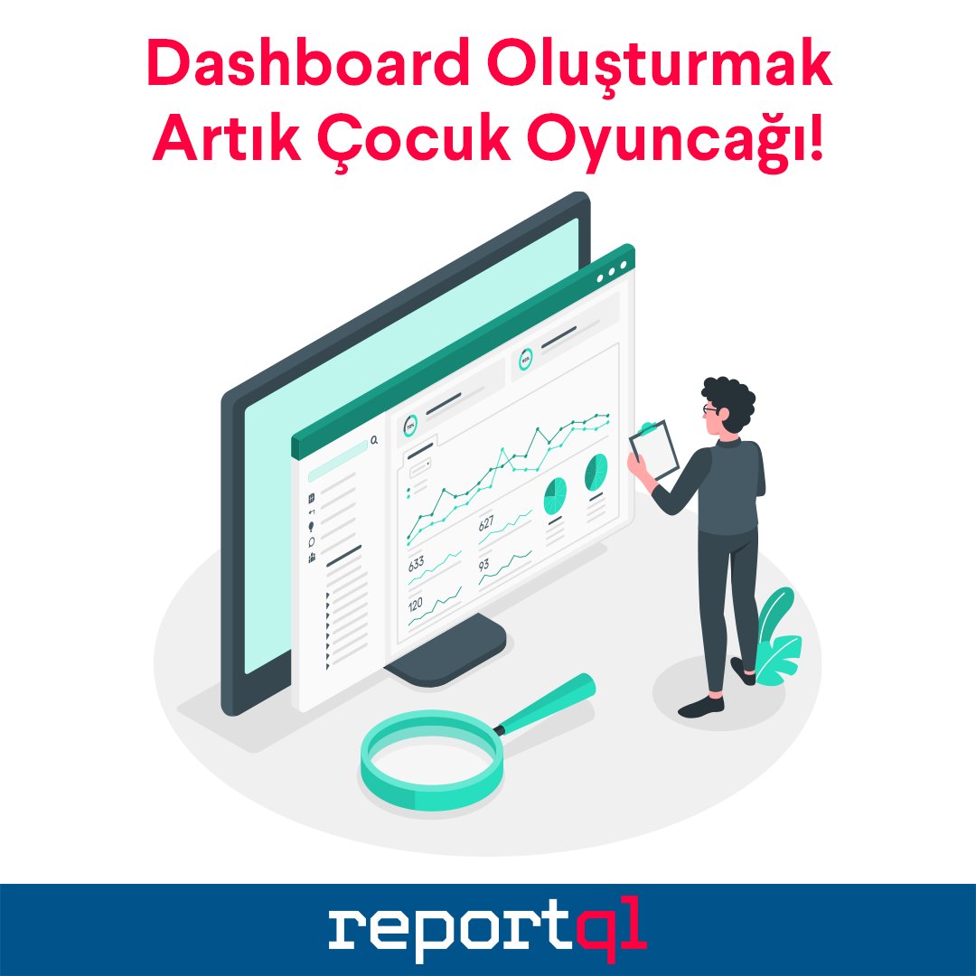 Reportql'in low-code yaklaşımıyla SQL kullanarak 5 dakikada dashboard oluşturun! İçerik kutusu, tablo, pivot veya grafik raporları birleştirin. Sütun yüzdesi, veritabanı bağlantısı, sıralama, filtreleme ve excel dışa aktarma işlemlerini zahmetsizce yapın! #reportql #LowCode