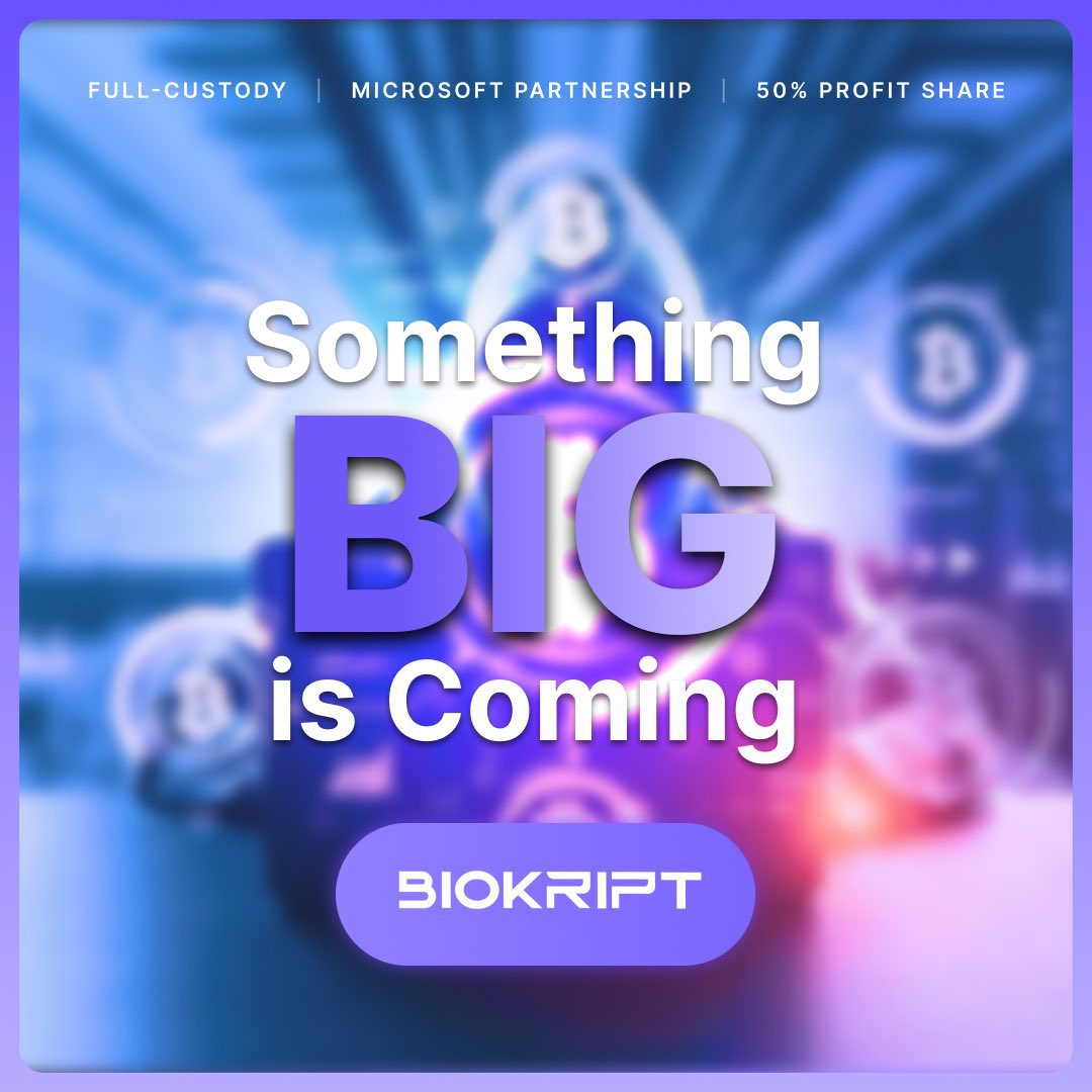 Biokript tweet media