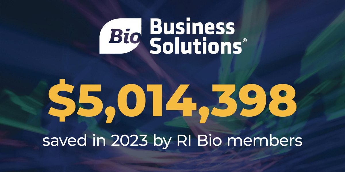 WeAreRIBio's tweet image. #RIBioMembers save big on things like #labsupplies, professional services, shipping, etc. w/ #BIOBusinessSolutions. Collective purchasing power = discount pricing &amp;amp; favorable terms. It’s the largest cost-saving purchasing program for the #lifesciences. buff.ly/3NEos6D