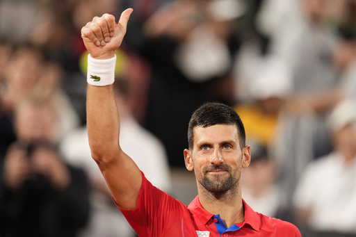 A list of the greatest athletes of all time per a famed sports journalist:

1. Novak Djokovic
2. Michael Jordan
3. Muhammad Ali
4. Usain Bolt
5. Lionel Messi
6. Michael Phelps
7. Cristiano Ronaldo
8. LeBron James
9. Wayne Gretzky
10. Tom Brady

21. Rafa Nadal

28. Roger Federer