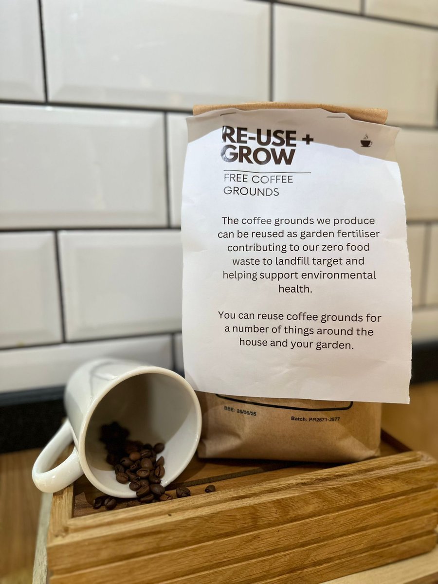 As part of our Green Tourism commitments, we are continuously looking for new ways in which we can reuse &amp; reduce the amount of waste we produce. 

Going forward, our coffee grounds will now be available free of charge for anyone who will be able to make use of them!

#LifeAtRBH