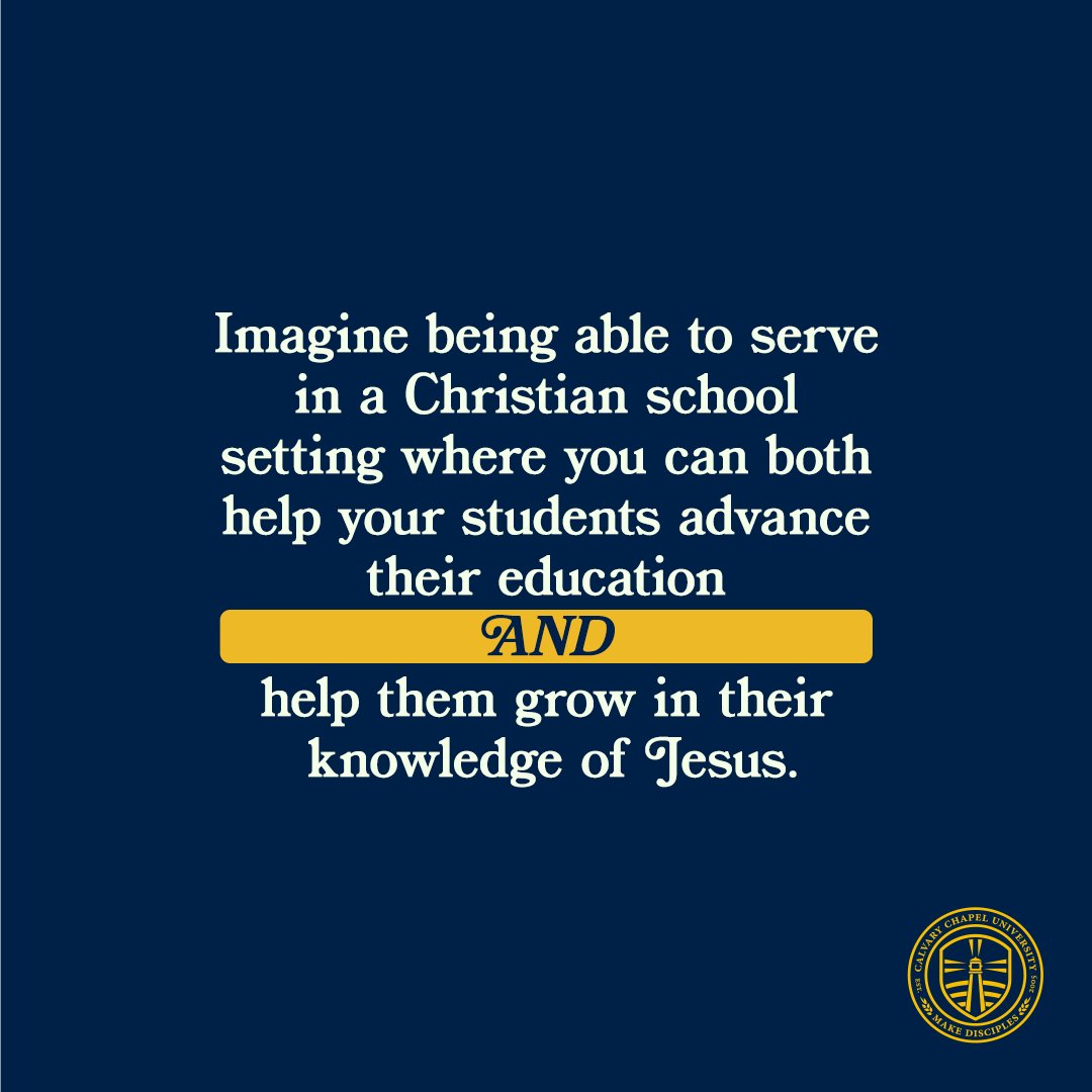 CCUniversity's tweet image. Interested in taking the next step? 

For further details, click here:
🔗 calvarychapeluniversity.edu

To submit your application, click here:
🔗 calvarychapeluniversity.edu/admission/

#makingdisciples #calvarychapeluniversity #biblicalstudies #mastersdegrees #bachelorsdegrees #remotecollege