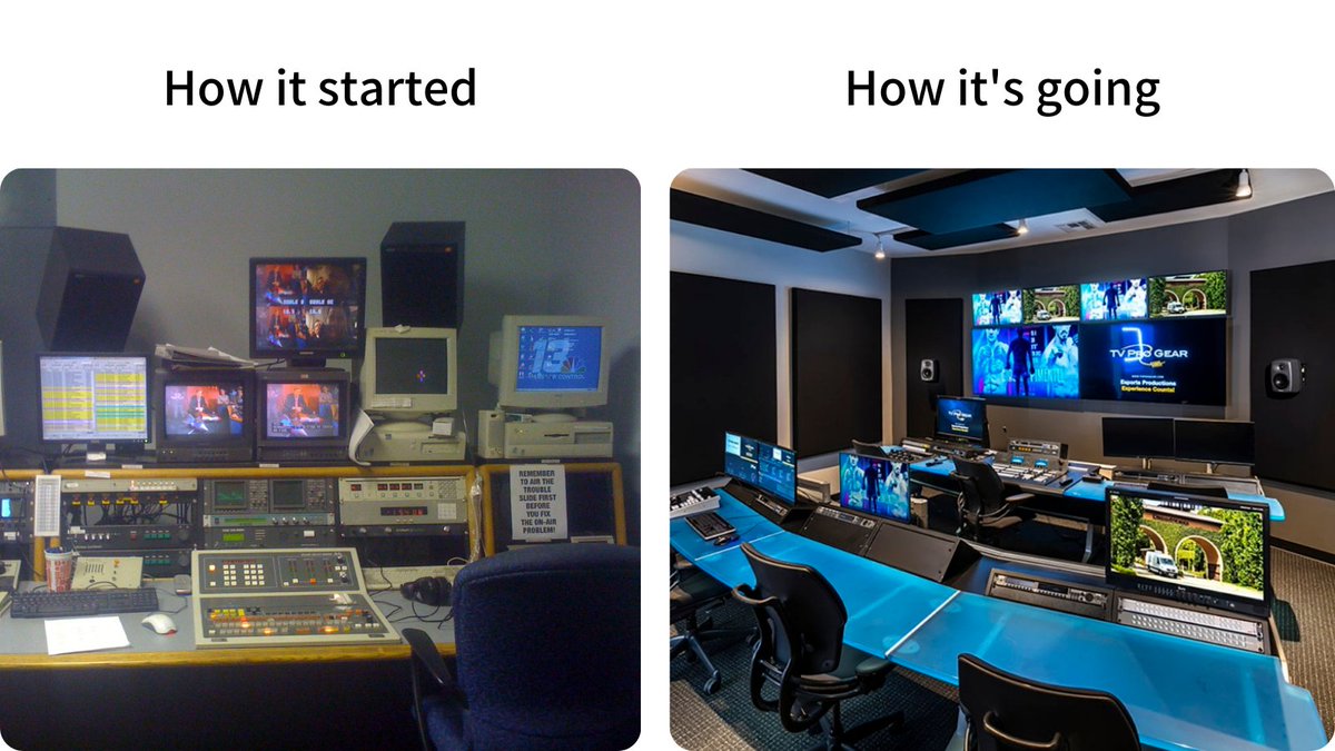 tbcconsoles's tweet photo. From cluttered to streamlined. TBC specializes in modular control room solutions that are consistently improved and enhanced to meet the needs of the latest technology. https://t.co/hoP9dloQtj

#ControlRoom #WorkspaceSolutions #ModularDesign #ErgonomicWorkspace #ProductivityBoost https://t.co/BWVZaYUx5A