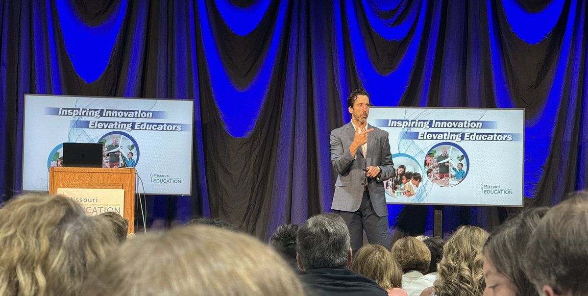 “Tradition is peer pressure from dead people.” - <a href="/gcouros/">George Couros</a>  #MoED24 #innovation #education