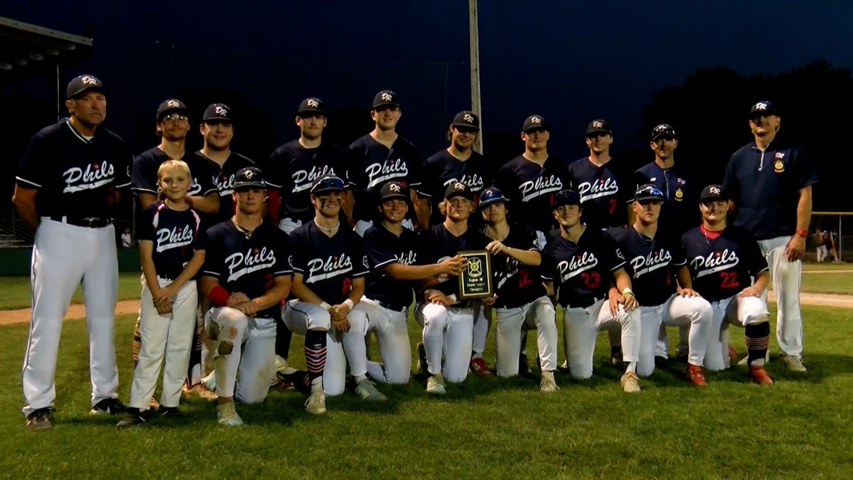 Dell Rapids is one of eight teams in the Class ‘B’ Legion baseball state tournament field after the Phils rolled past Madison 11-1 in six innings to win the Region 2B championship
trib.al/WLjW45v