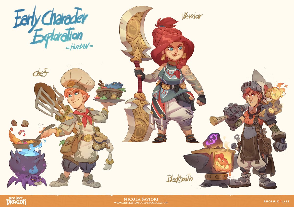 NicolaSaviori's tweet image. I&apos;m also starting to share some of the work I did on the #ProjectDragon for Phoenix Labs. Many of my friends/colleagues have already shared a lot of fantastic images and today I join them in sharing all the great work we have done.