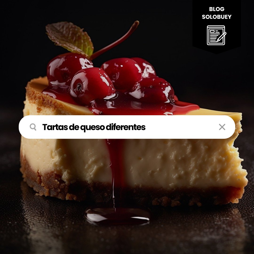 Es imposible que no te hayas enterado de que mañana es el Día de la Tarta de Queso, pero por si te hemos pillado desprevenido y necesitas ideas, aquí tienes recetas diferentes basándonos en nuestros quesos más top: azules, Torta del Casar ¡o heladas! solobuey.com/vamos-a-por-un…