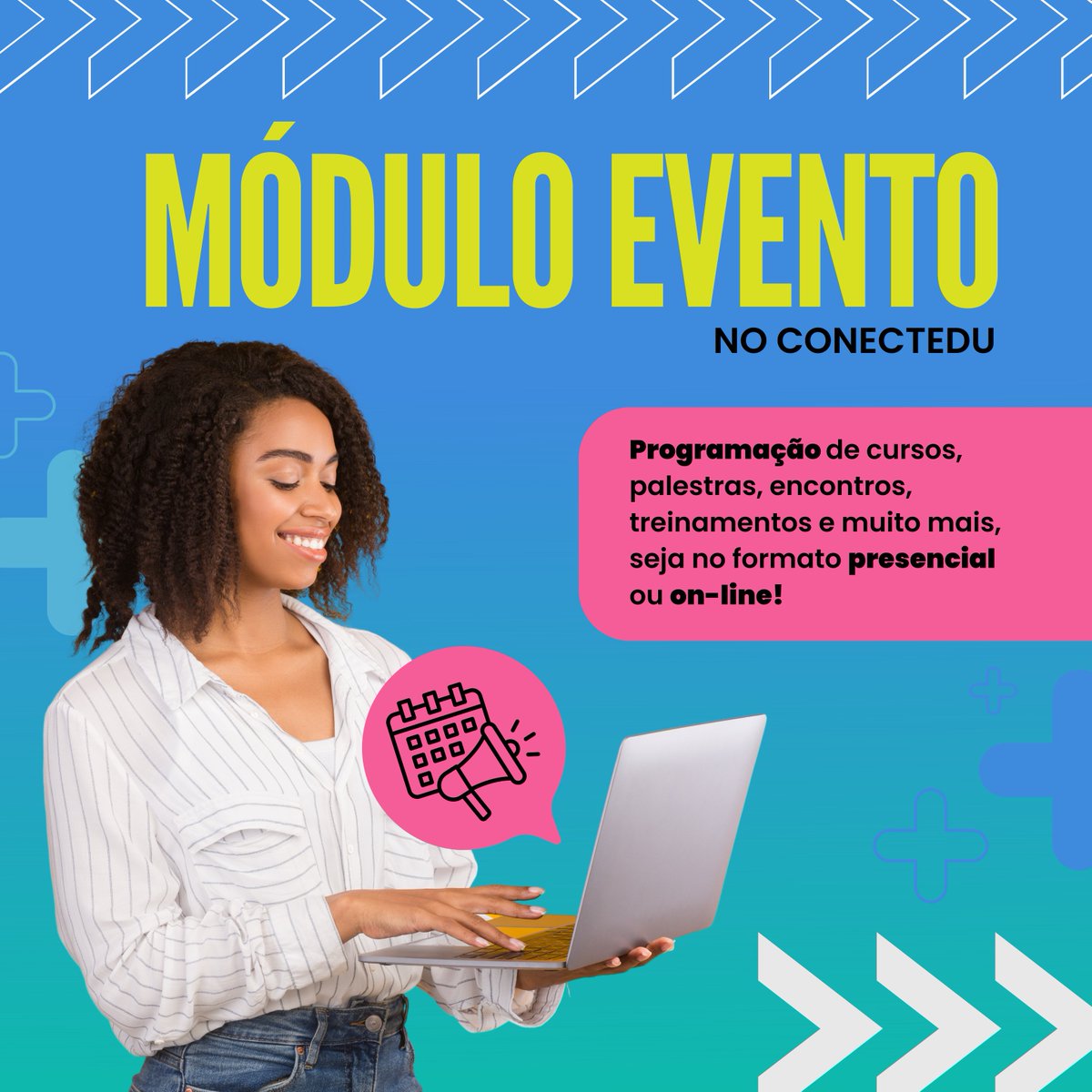 Conect_Edu's tweet image. Organizar eventos exige atenção a muitos detalhes! 🎉
Com o ConectEdu e o Módulo Evento, você centraliza todas as etapas em um só lugar, de forma prática e eficiente. 

#ConectEdu #OrganizaçãoDeEventos #MóduloEvento #GestãoDeEventos #TecnologiaNaEducação