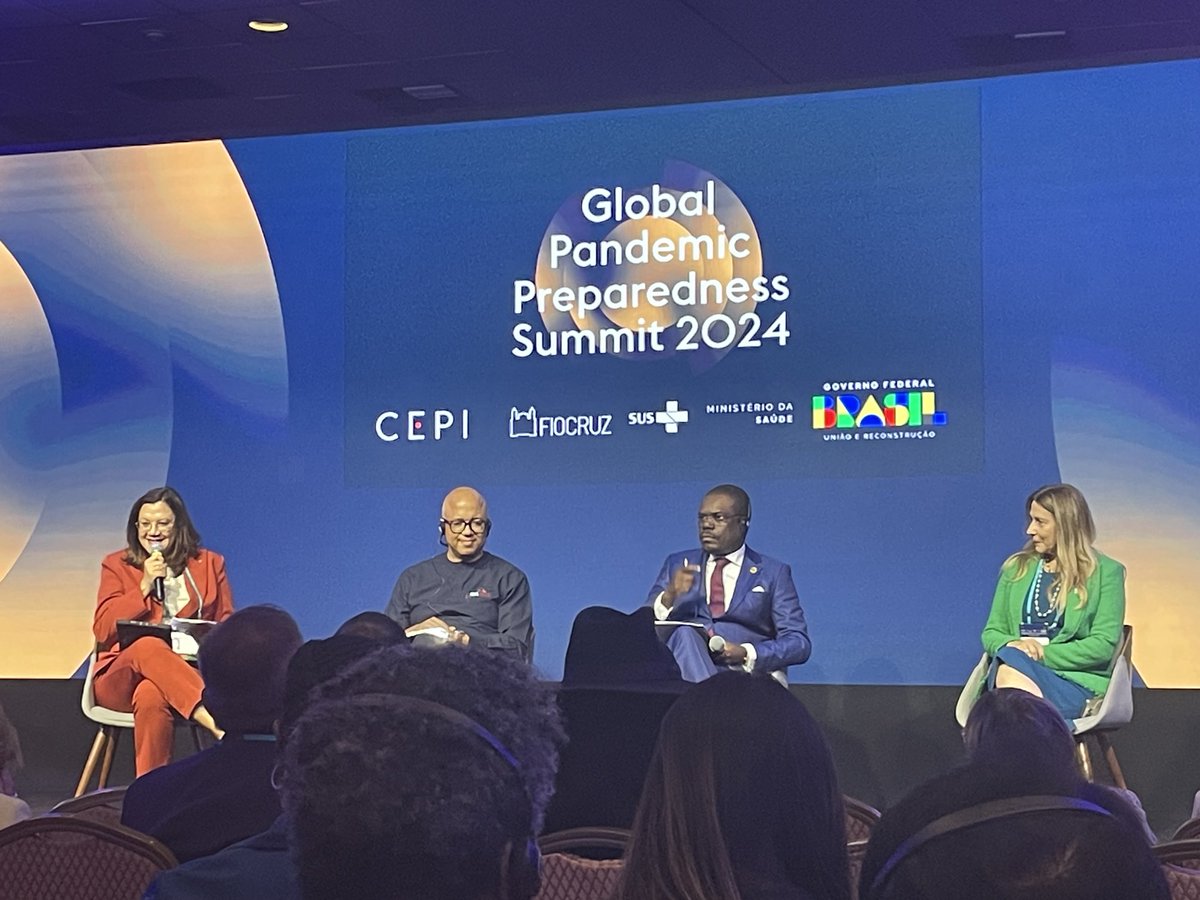 Krishna Udayakumar (@krishna_u) on Twitter photo Glad to be at the Global Pandemic Preparedness Summit #GPPS2024 this week in #Rio. Important assessment of progress to date and opportunities for urgent actions.
We need more resilient, interconnected systems to improve effectiveness.
@dukeghic <a href="/DukeGHI/">Duke Global Health</a> Glad to be at the Global Pandemic Preparedness Summit #GPPS2024 this week in #Rio. Important assessment of progress to date and opportunities for urgent actions.
We need more resilient, interconnected systems to improve effectiveness.
@dukeghic <a href="/DukeGHI/">Duke Global Health</a>