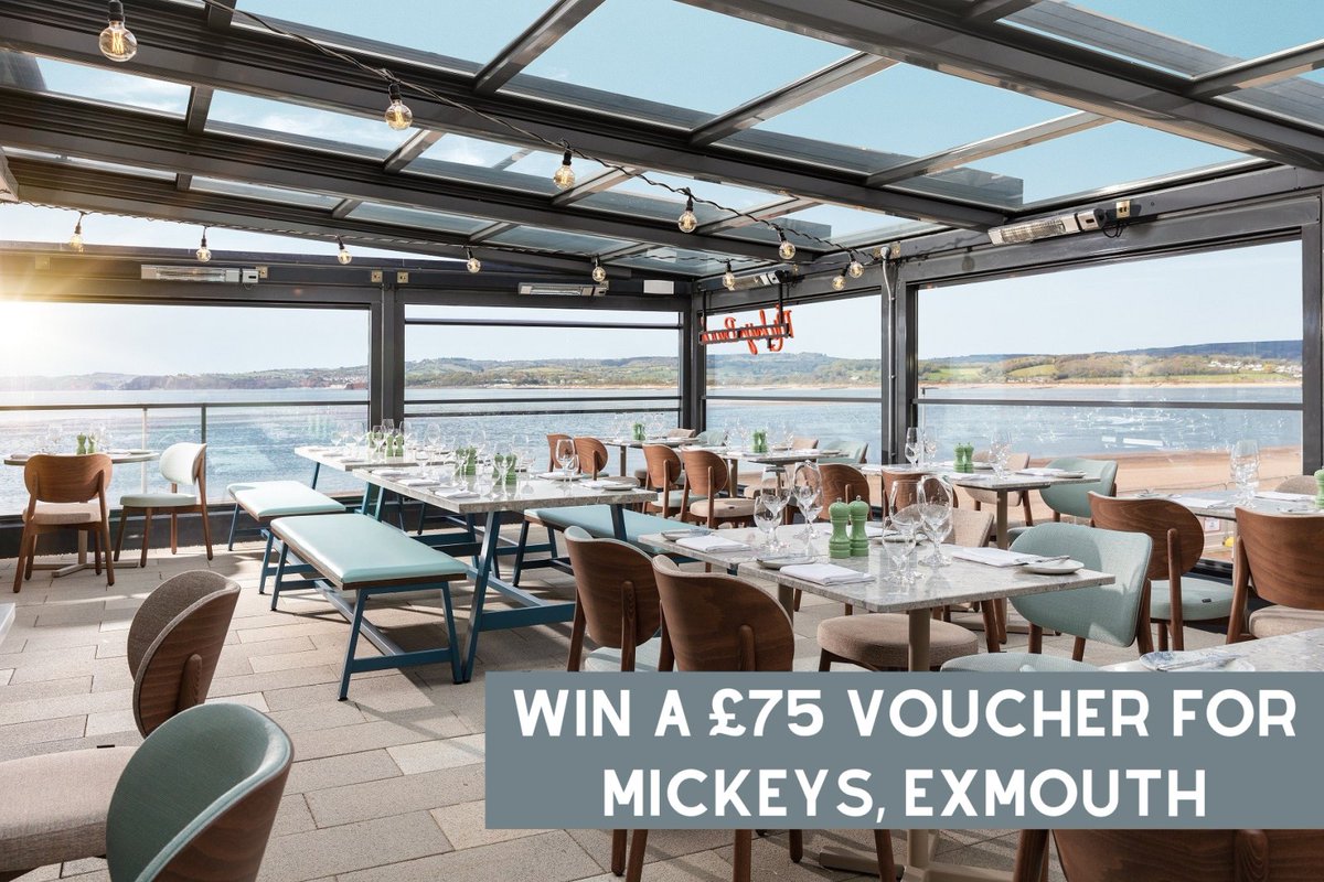 Visit South Devon (@visitsouthdevon) on Twitter photo LAST CHANCE TO ENTER... Our competition closes TONIGHT at 5pm! ⏰
We've teamed up with with <a href="/mickeysbeach/">Mickeys Beach</a> to give one lucky person the chance to win a £75 voucher to spend at this fabulous restaurant🏖
Hurry... enter now! 👇
visitsouthdevon.co.uk/win/win-75-vou… LAST CHANCE TO ENTER... Our competition closes TONIGHT at 5pm! ⏰
We've teamed up with with <a href="/mickeysbeach/">Mickeys Beach</a> to give one lucky person the chance to win a £75 voucher to spend at this fabulous restaurant🏖
Hurry... enter now! 👇
visitsouthdevon.co.uk/win/win-75-vou…