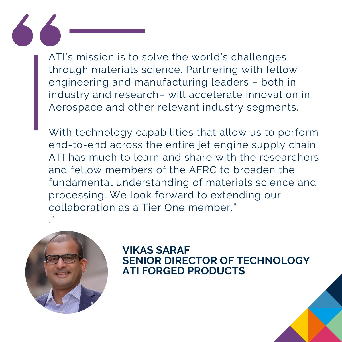Advanced Forming Research Centre (@afrcstrathclyde) on Twitter photo #MemberSpotlight ๐ฆ We're flying high with new Tier One Member <a href="/atimaterials/">ATI</a> ! โ๏ธ a key supplier of high-performance materials to many of our existing Members and Partners, particularly within the aerospace sector. Welcome!
<a href="/FIAFarnborough/">Farnborough Airshow</a> <a href="/HVM_Catapult/">High Value Manufacturing Catapult</a> <a href="/UniStrathclyde/">University of Strathclyde</a> #MemberSpotlight ๐ฆ We're flying high with new Tier One Member <a href="/atimaterials/">ATI</a> ! โ๏ธ a key supplier of high-performance materials to many of our existing Members and Partners, particularly within the aerospace sector. Welcome!
<a href="/FIAFarnborough/">Farnborough Airshow</a> <a href="/HVM_Catapult/">High Value Manufacturing Catapult</a> <a href="/UniStrathclyde/">University of Strathclyde</a>