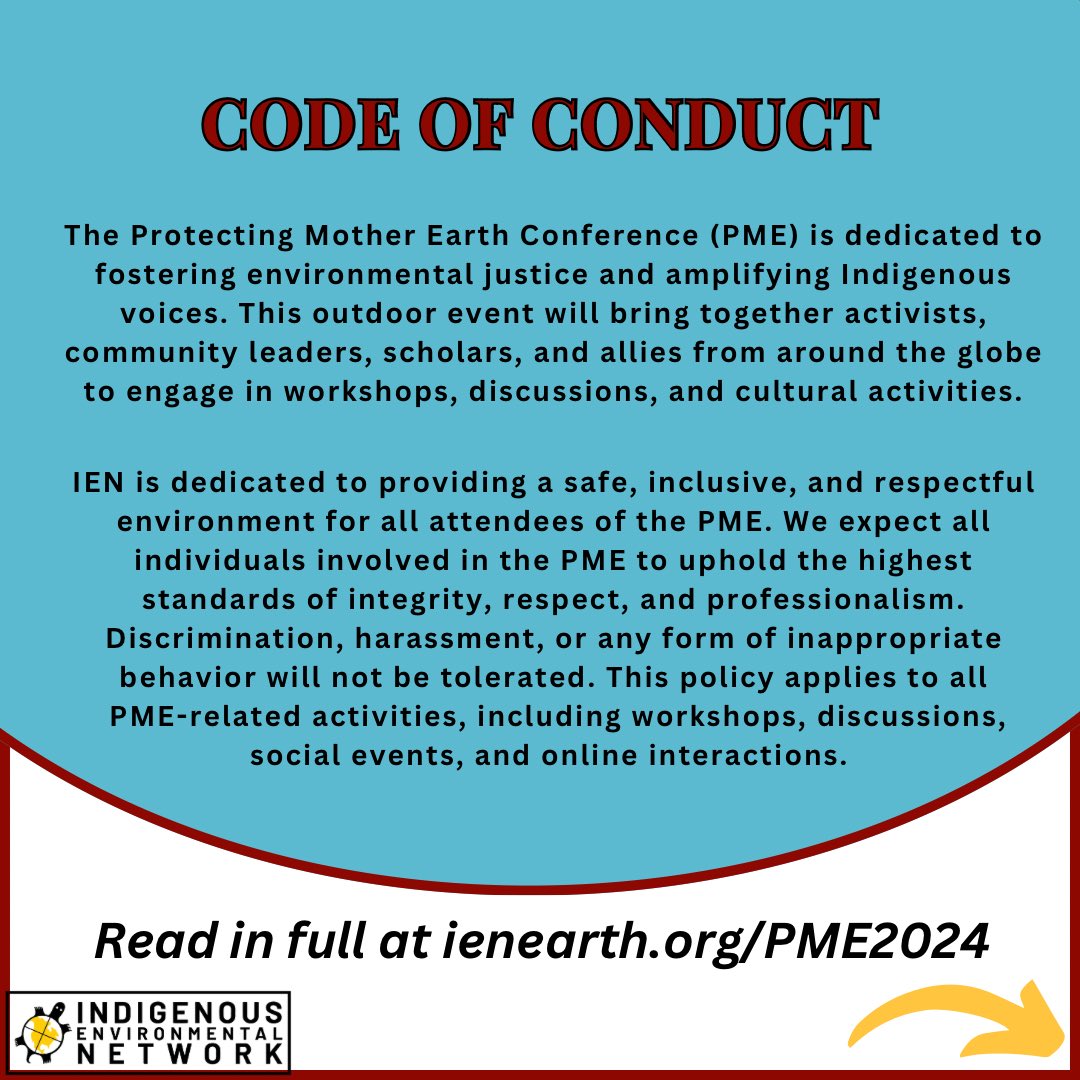 IENearth's tweet image. We are just three short days away from the 18th PME Conference! As many participants have started or will soon begin their travels to attend, we invite you become familiar with our Code of Conduct Policy and Procedures. Read it in full at ienearth.org/PME2024 #PME2024