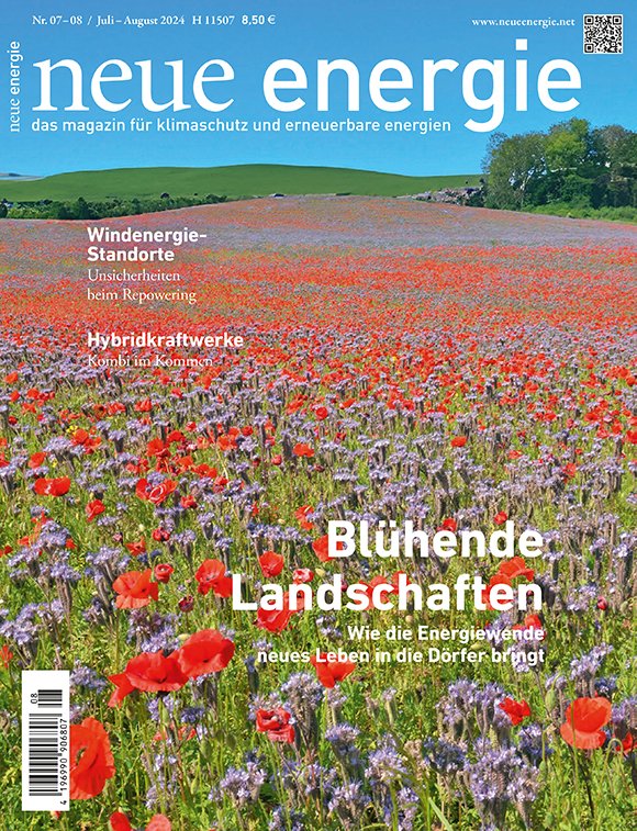 Unser Doppelausgabe Juli/August ist da, mit einem Schwerpunkt zur Energiewende vor Ort und vielen Beispielen für erfolgreiche kommunale Initiativen. neueenergie.net/archiv/magazin…