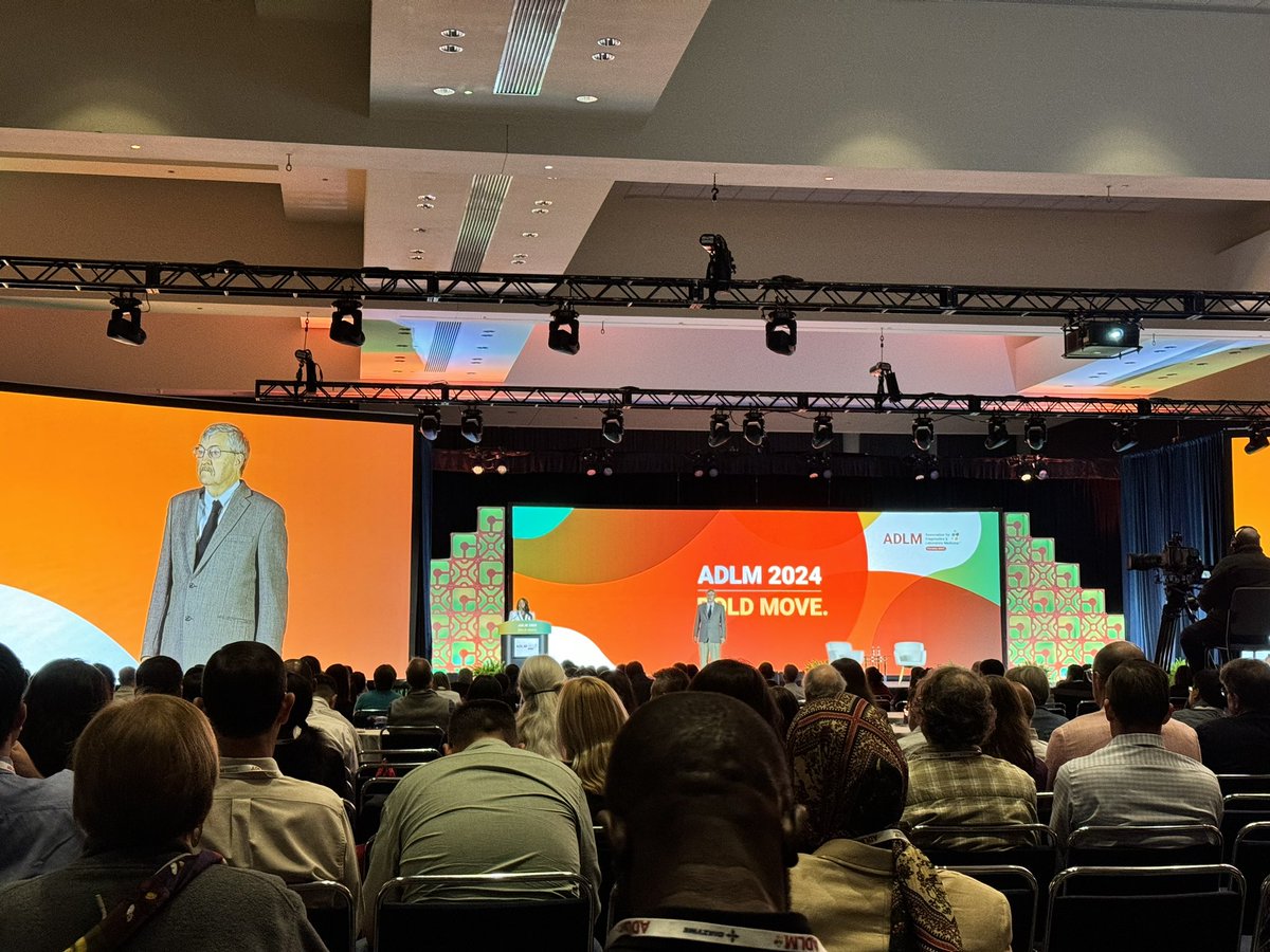 Congratulations to #Adlm2024 award winners Dr. Zaydman and Dr. Annesley. The first one as a young investigator and Dr. Annesley’s as a lifetime achievement. Well deserved! Such important contributions to our field!