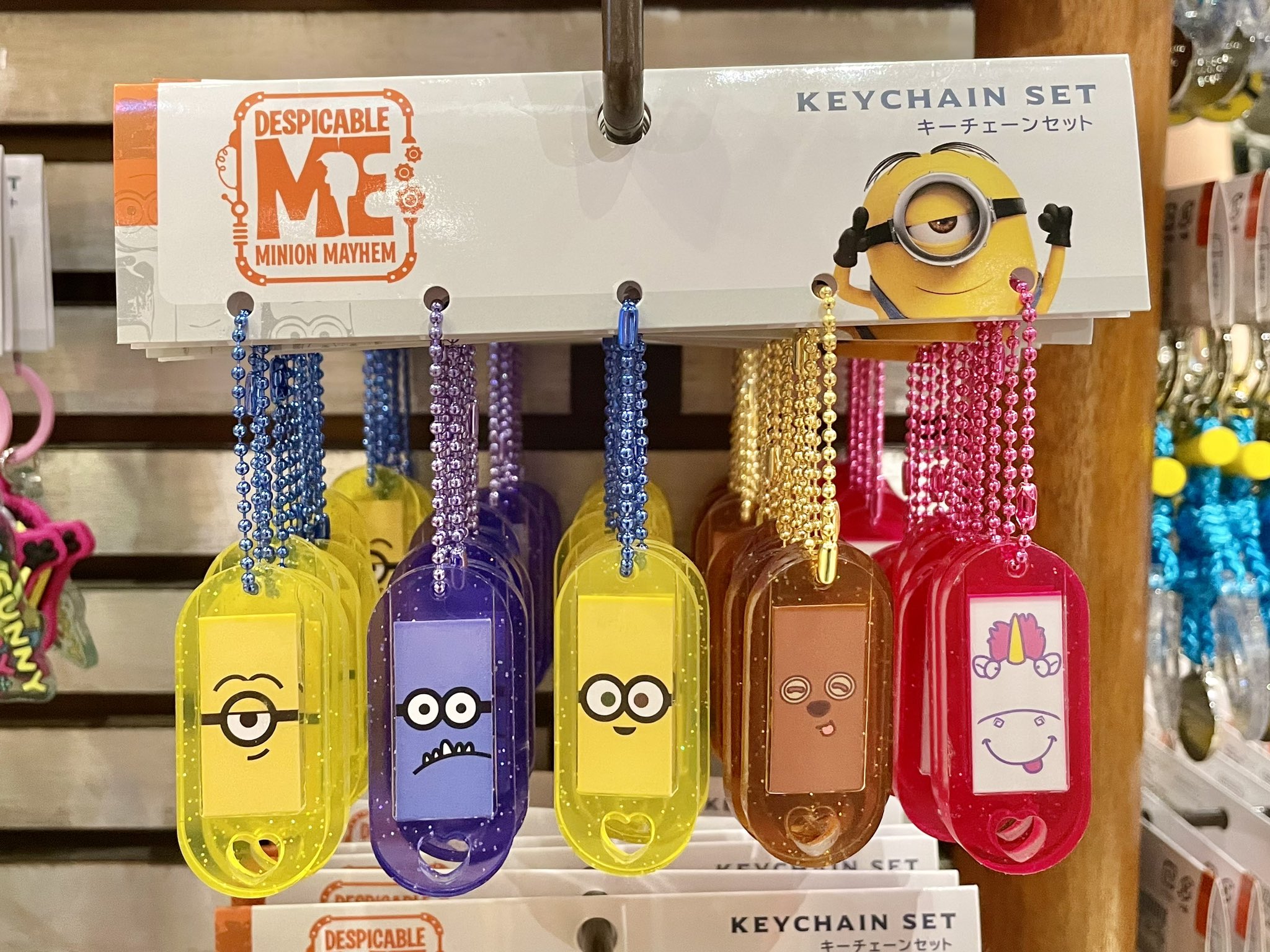 ミニオン カチューシャ・キーチェーンセット USJ365 on X: 
