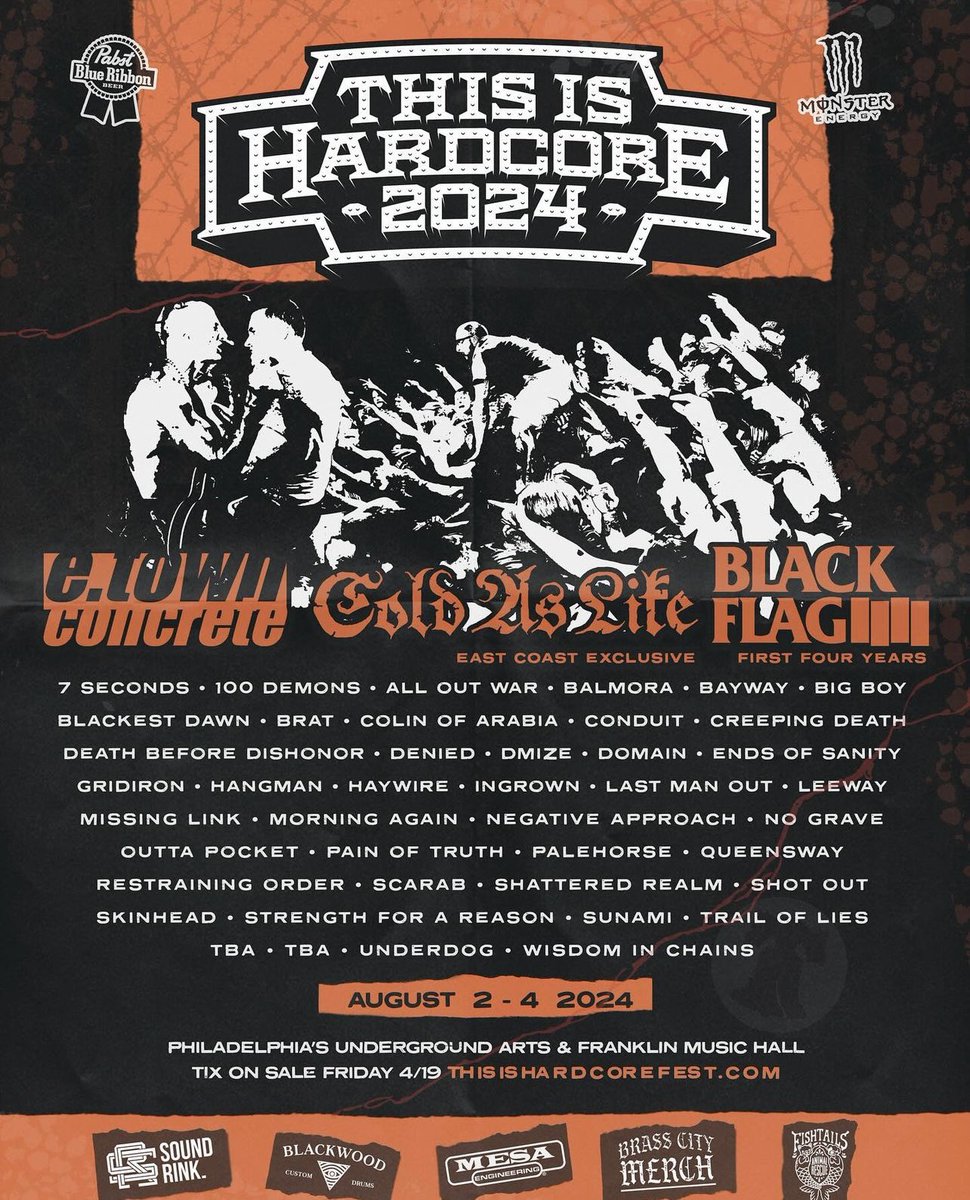 ShatteredRealm_'s tweet photo. This Friday… madness. It’s time to go. Don’t sleep on tickets. @TIHCfest https://t.co/fPcmDWXGIT