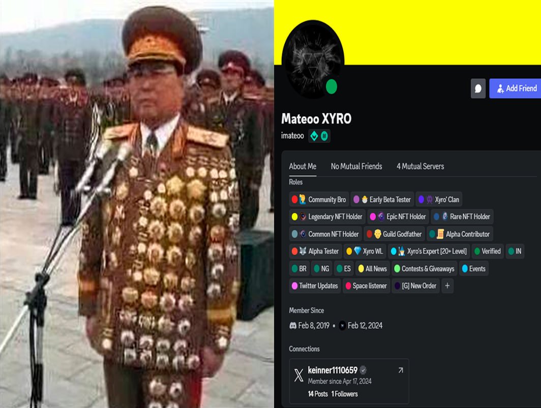 Haha. I love this guy - the best <a href="/xyro_io/">XYRO 🔮</a> ambassador

0xDE49ea687a7d71e5ad6356a21b7e0B943aaE789d