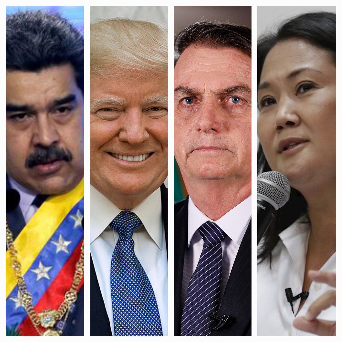 QHaRi's tweet photo. Existen 2 tipos de «fraude»: el real y el inventado.

El real lo acaba de aplicar Maduro para perpetuar su dictadura. 

El inventado lo aplicaron Trump, Bolsonaro o Keiko para desconocer su derrota.

Cuidado con los falsos démocratas que critican el uno pero defienden el otro 😉 https://t.co/od5Ar2g6ec