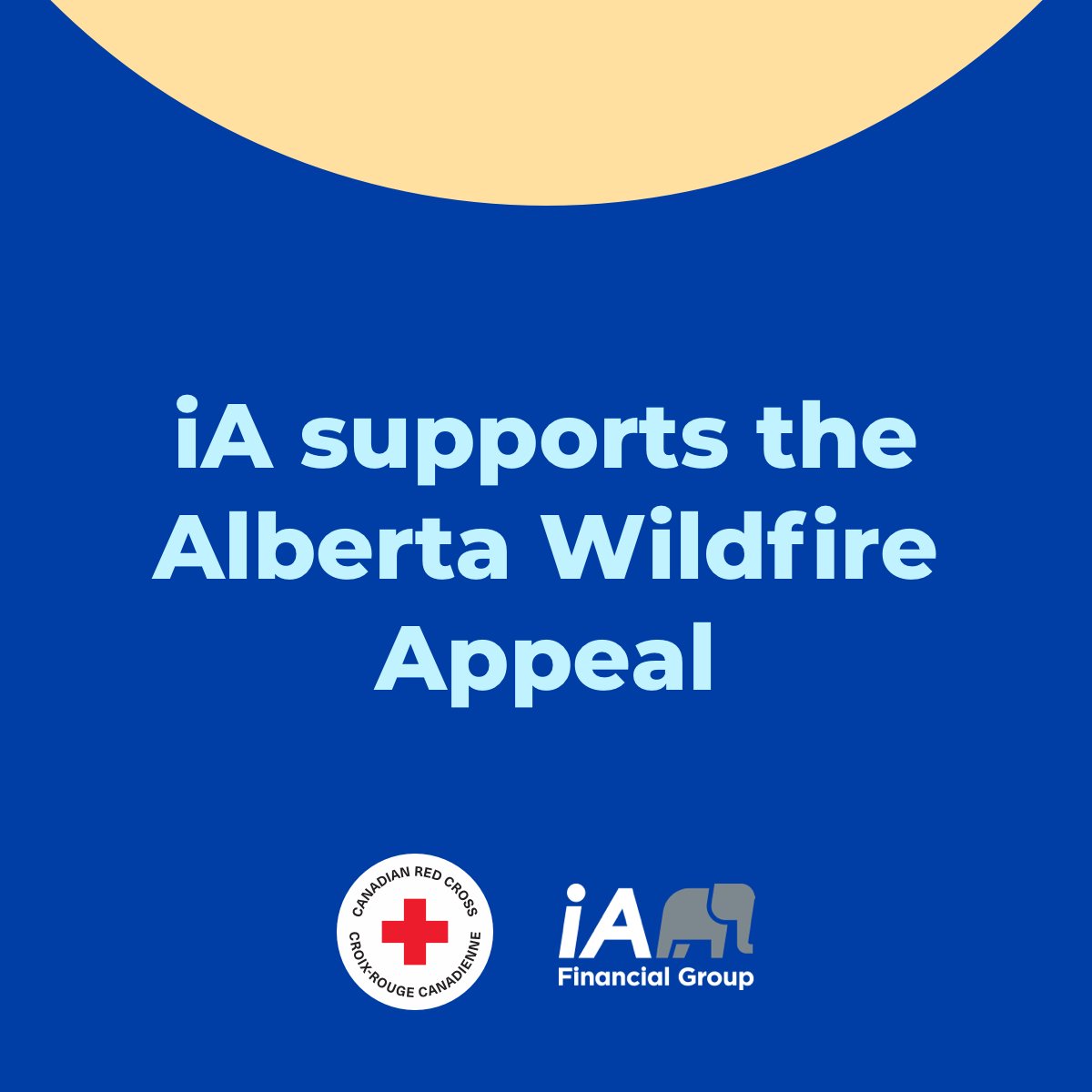 iA has made a $25,000 donation to the Canadian Red Cross 2024 Alberta Wildfires Appeal. 

👉To find out more about the fund, please click on this link: ow.ly/FfIg50SM9yT
