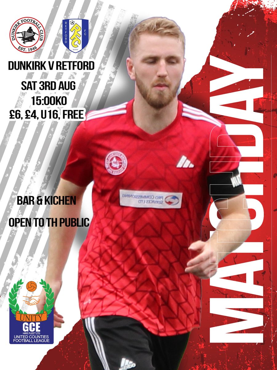 Our first home game of the season is this Saturday as we welcome <a href="/Retford_FC/">Retford F.C.</a> to the Ron Steel Sports Ground, we would love to see you old and new faces down here... The Bar and Kitchen Open.