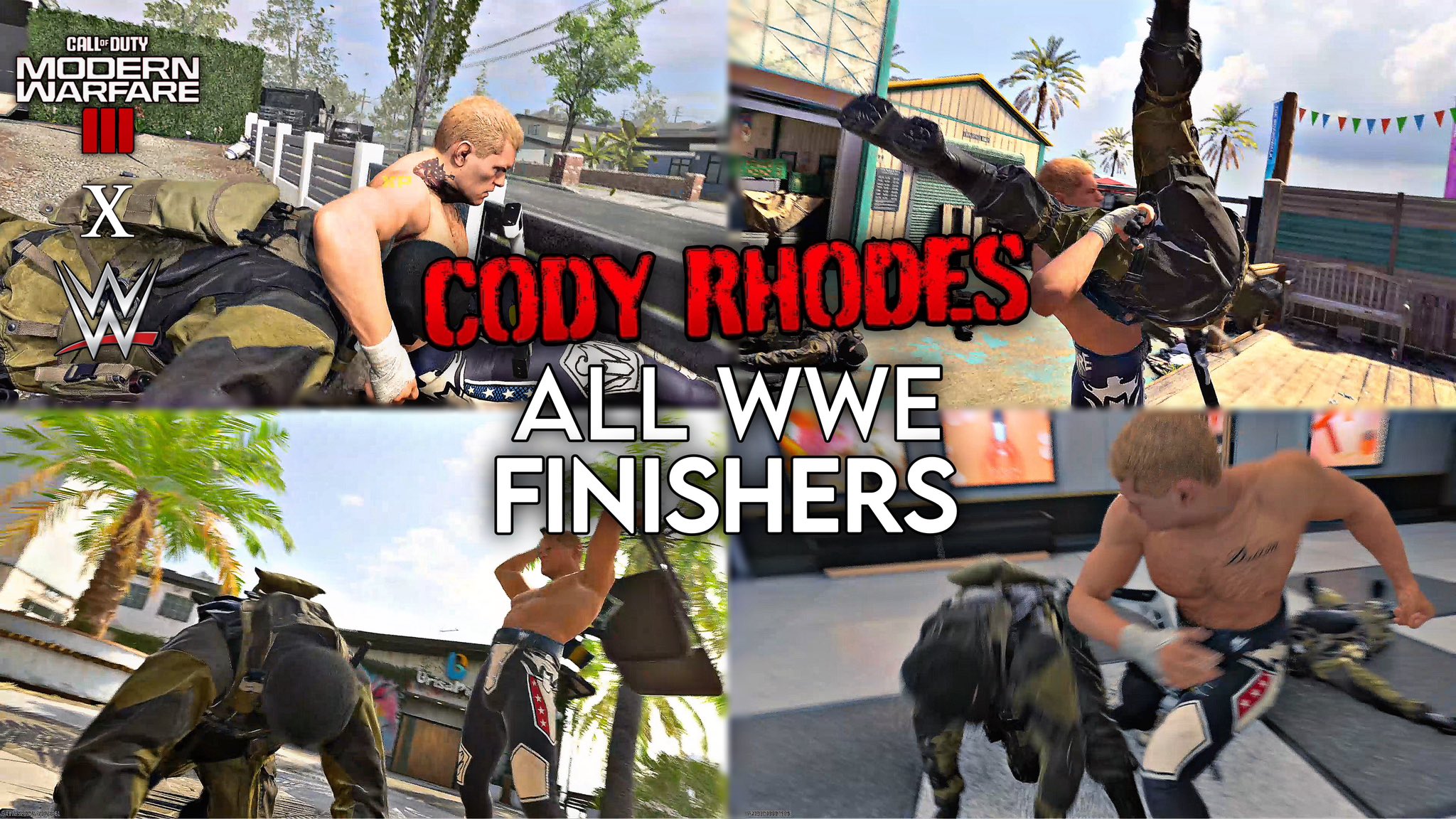 Thund3r on X: “All 5 WWE Executions With NEW Cody Rhodes Operator 