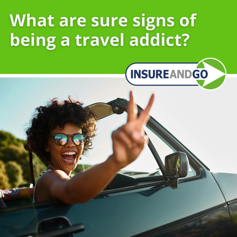 Many people would agree that travelling is addicting.  ✈️

As soon as you begin travelling, you can't stop, and the longer you travel, the more you desire it!

What would you say are sure signs of being a travel addict? 😃

#InsureandGo #Travel #TravelInsurance