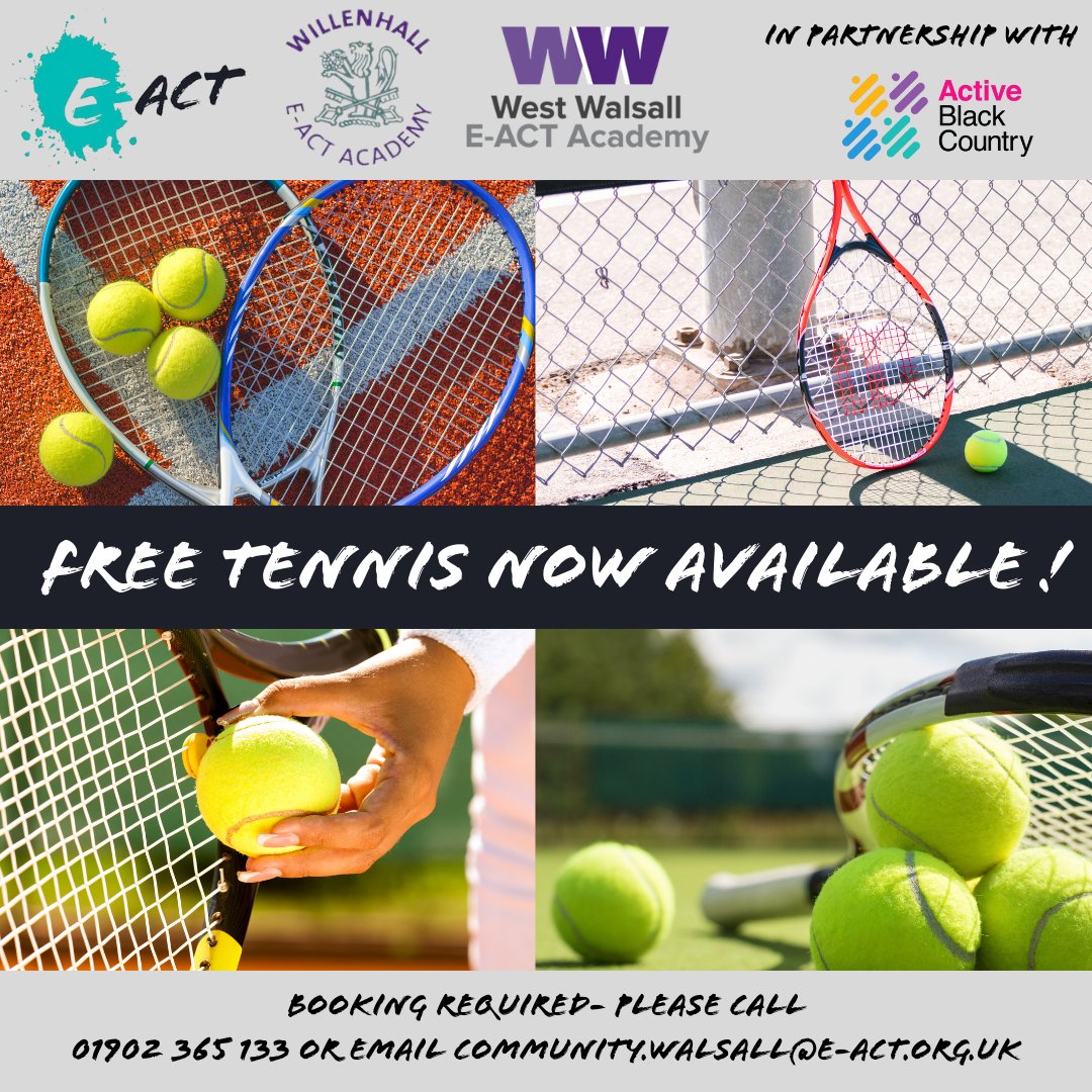 Willenhall E-ACT Leisure & Community (@community_wha) on Twitter photo π
πππ ππππππ π
ππ πππ πππππ πππππππππ!
- Available throughout August 2024, during community operating hours (6pm-10pm midweek / 9am-4pm weekends).
- Equipment available to use.
- Advanced booking required.
πππ πππ ππππ ππ π ππ! πΎ π
πππ ππππππ π
ππ πππ πππππ πππππππππ!
- Available throughout August 2024, during community operating hours (6pm-10pm midweek / 9am-4pm weekends).
- Equipment available to use.
- Advanced booking required.
πππ πππ ππππ ππ π ππ! πΎ