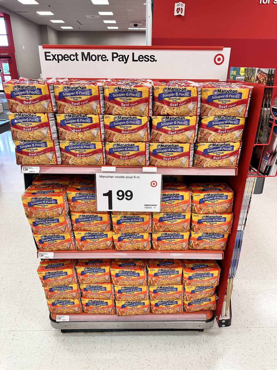 BrandonAtTarget's tweet image. We heard someone liked ramen so..