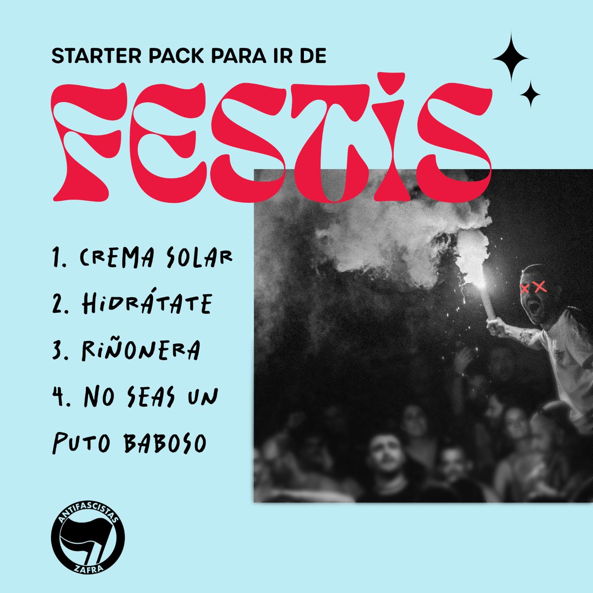 Antifascistas Zafra tweet media