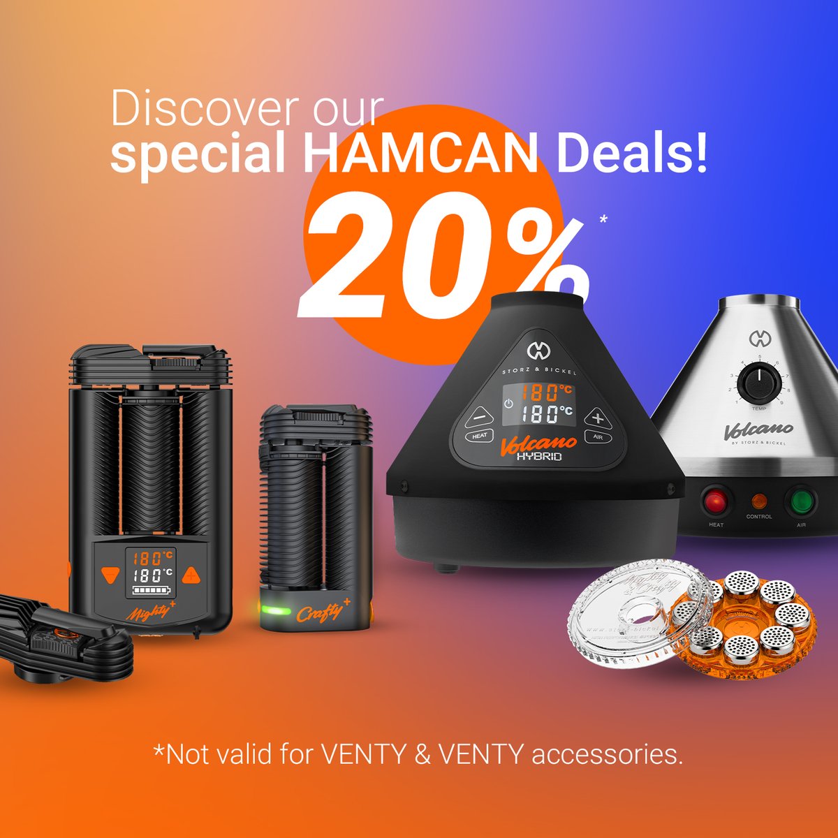 storz_bickel's tweet photo. Don't miss out – Come by 🌱 @HamCanGermany 🌱
📆 Aug. 2 - 3, 2024
📍 Hamburg, Germany
👉 Booth #A11
We can´t wait to see you there👋
#hamcan #hamcanexpo #volcano #venty #mighty #crafty #storzandbickel #germany #expo https://t.co/adudQKRlR1