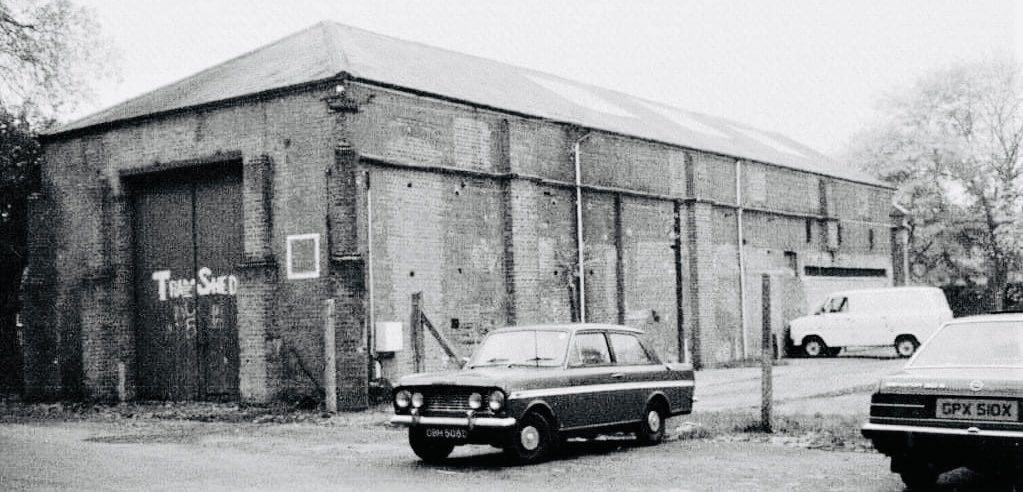 The former tram shed in Highfield