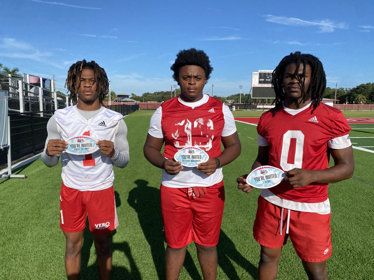 ESPN Top 63 (@espntop63) on Twitter photo 📍Vero Beach
<a href="/TarvosAlford_II/">Tarvos “Tj” Alford II</a>, <a href="/AnthwoneM/">Anthwone Montgomery</a> and <a href="/Robertjones_3/">Robert “Rj” Jones III🙏🏽🇭🇹‼️‼️</a> all received their official Top 63 invites this morning. They'll find out on August 10th where they fall on the list.
<a href="/VBFootball/">Vero Beach Football</a> | <a href="/VBHSNation/">Vero Beach High School</a>
#Top63 📍Vero Beach
<a href="/TarvosAlford_II/">Tarvos “Tj” Alford II</a>, <a href="/AnthwoneM/">Anthwone Montgomery</a> and <a href="/Robertjones_3/">Robert “Rj” Jones III🙏🏽🇭🇹‼️‼️</a> all received their official Top 63 invites this morning. They'll find out on August 10th where they fall on the list.
<a href="/VBFootball/">Vero Beach Football</a> | <a href="/VBHSNation/">Vero Beach High School</a>
#Top63