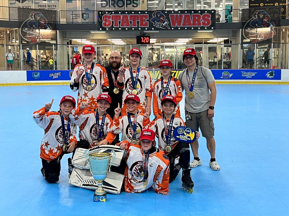 PuckinHostile's tweet photo. -comes out of Coaching retirement
**in the words of Cleveland Indians legend Jake Taylor**
-there’s only one thing left to do…win the whole F’N thing
#RollerHockey #YouthRollerHockey #IRHL #InlineHockey #PamaGoldenKnights #StateWars #StateWarsHockey https://t.co/YNjz4hThNQ