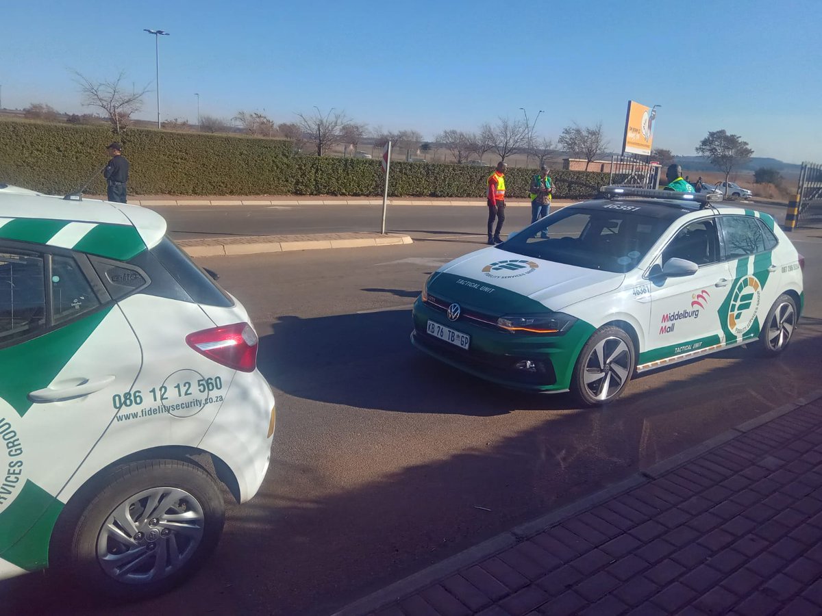Fidelity_Secure's tweet photo. On Friday, Fidelity ADT Middelburg and SAPS conducted a stop-and-search outside Middlelburg Mall. Other security companies joined, and a helicopter for extra support. There were no incidents reported
#FidelityADT #Middelburg #Vsibility #FidelityServicesGroup #WeAreFidelity https://t.co/Lqr3eNspFI