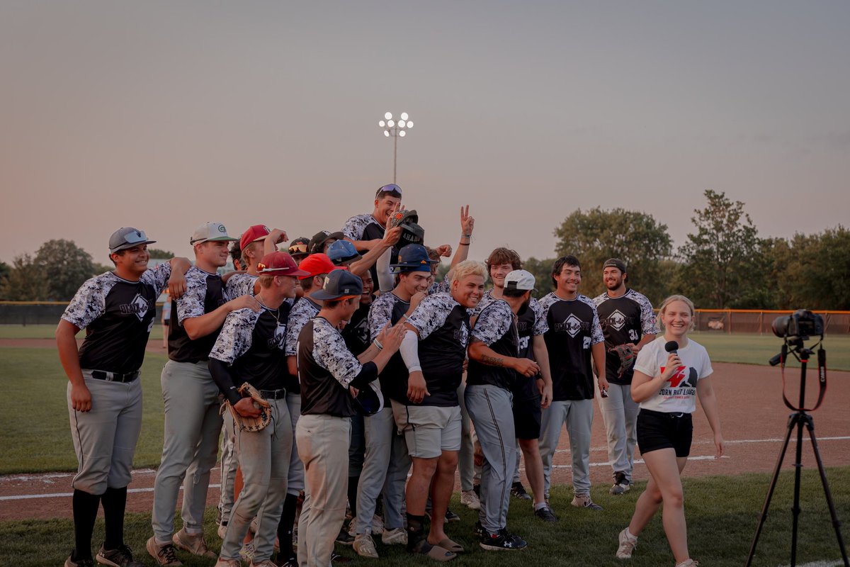 Congratulations to the Black Sox on winning the tournament championship of the Corn Belt League! They closed out their season with a 12-20 record, demonstrating incredible perseverance and determination till the end.