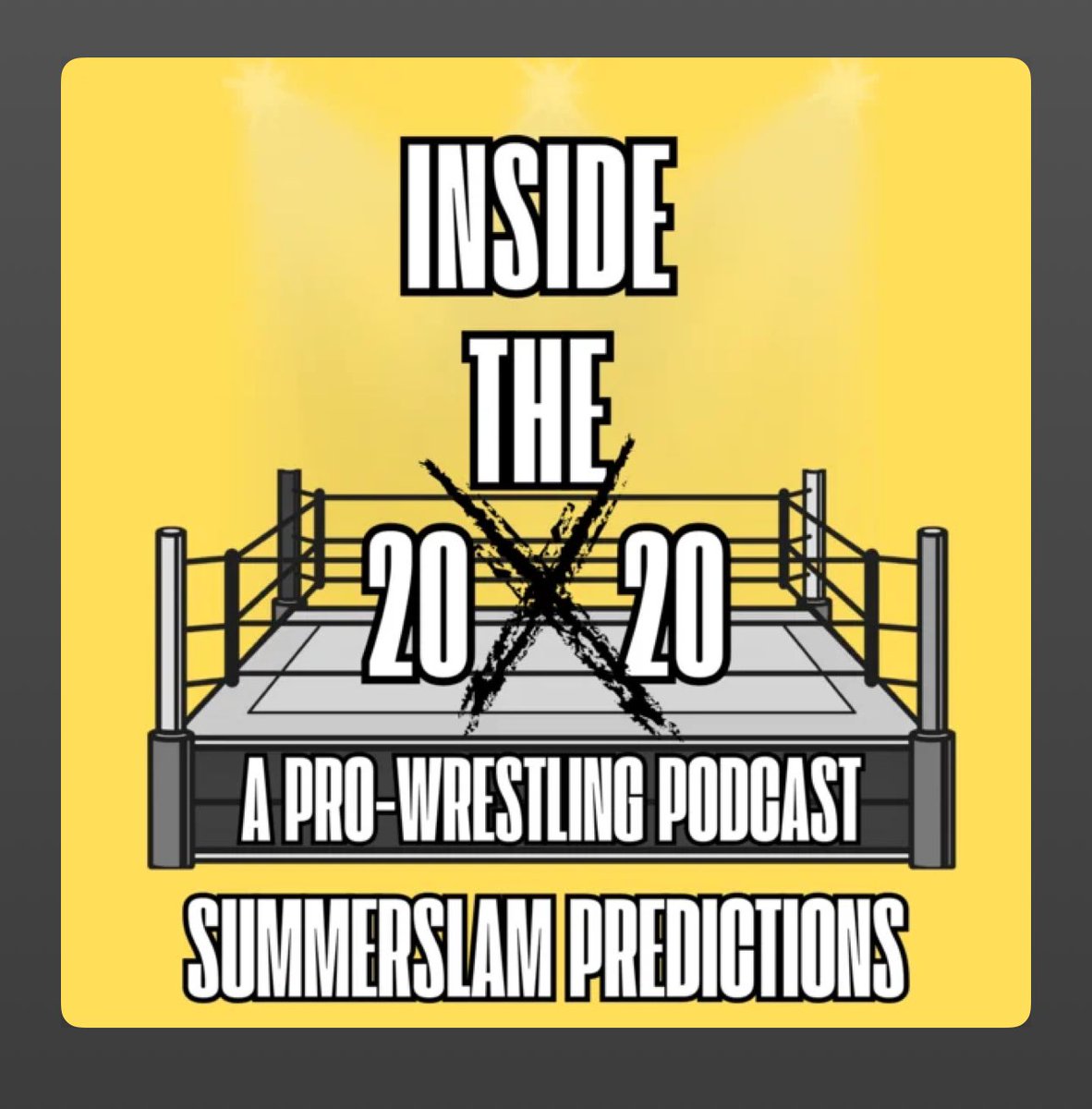 InsideThe20x20's tweet photo. NEWWWWWW EPISODE US OUT! Come check out our hot takes 🤣 ! We are live on all podcast platforms - link in bio! 

#summerSlam https://t.co/L5ygrQCPcm