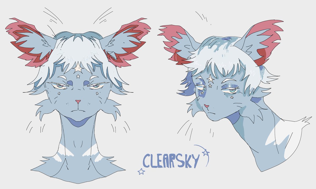 clearsky anime style