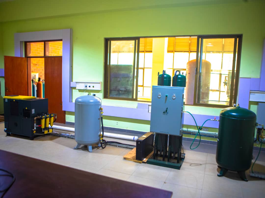 Today,Build Health International (BHI)handed over PSA (Pressure Swing Absorption) plant and related tools and supplies to @IPRCKigali to promote intensive,practical,and relevant training in the use,maintenance &amp; repair of PSA plants to ensure sustainable access to medical oxygen.