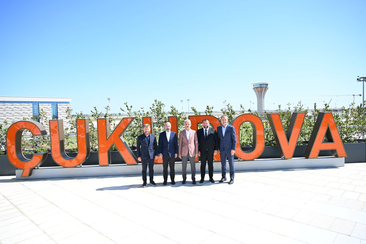 Bakanımız Sn. Abdulkadir Uraloğlu, Çukurova Uluslararası Havalimanı’nda incelemelerde bulundu.

#TürkiyeHızlanıyor 🇹🇷