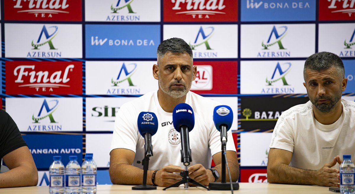 🎙️ Javi Muñoz spoke to the media ahead of tomorrow's <a href="/ChampionsLeague/">UEFA Champions League</a> clash against <a href="/FKQarabagh/">Qarabağ FK</a> 

#LRI #UCL 👹