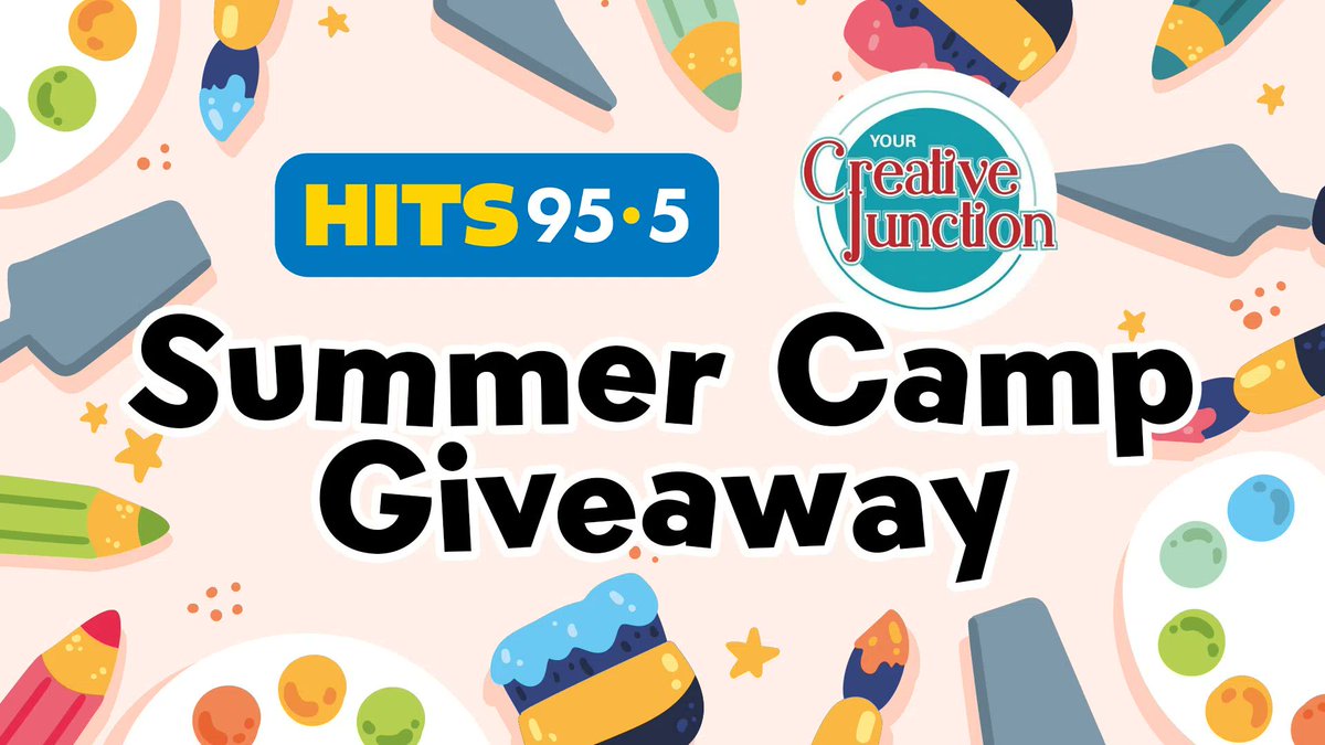 Add more fun to your child’s summer, with the Hits 95.5 “Summer Camp Giveaway”, brought to you by  Your Creative Junction.

Nominate a kid now at hits955.ca/win/hits-95-5-…