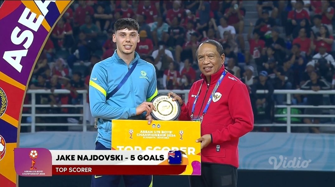 Top skor : Jake Najdovski dari Australia
