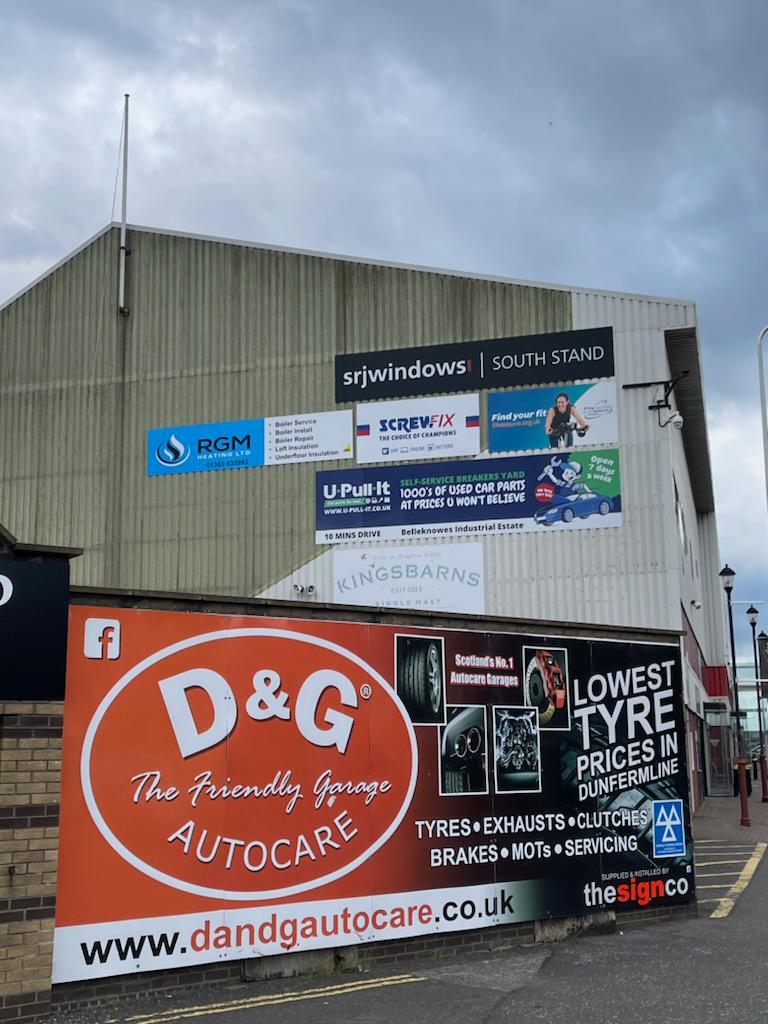 📷CONTINUED SPONSORSHIP📷

We were proud to again be sponsoring <a href="/officialdafc/">Dunfermline Athletic</a>  We now have our sign on the main stand building.. You can't miss it!

Good luck with the season ahead 📷