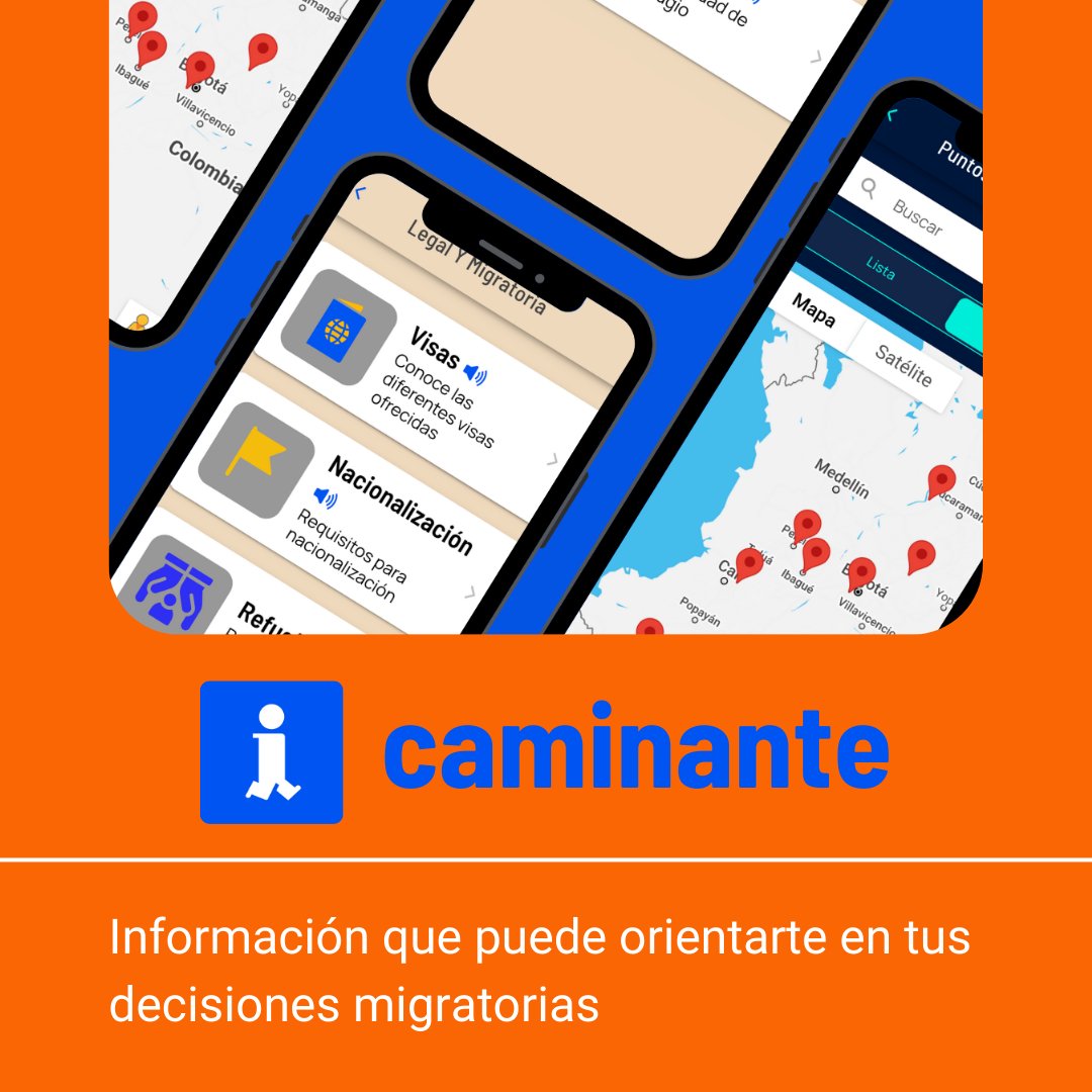 👣 Información que puede orientarte en tus decisiones migratorias 🌍
 
⏳Muy pronto, una app diseñada para acompañarte en cada paso de tu camino migratorio con información útil y actualizada
 
Regístrate: infocaminante.live-website.com
 
#DecisionesInformadas #MigraciónAcompañada