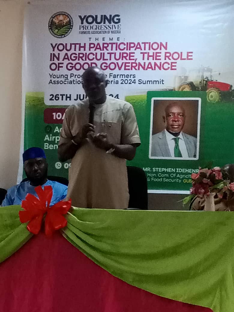 EdoSmafs's tweet photo. COMMISSIONER URGES YOUTH TO TAKE ADVANTAGE OF AGRICULTURE
by Okojie Francisca

The Edo State Commissioner for Agriculture and Food Security, Hon. Stephen Idehenre has charged the youths in the State to take advantage of ....

See More on our Facebook Page, link in the bio.... https://t.co/AmL5fpxauG