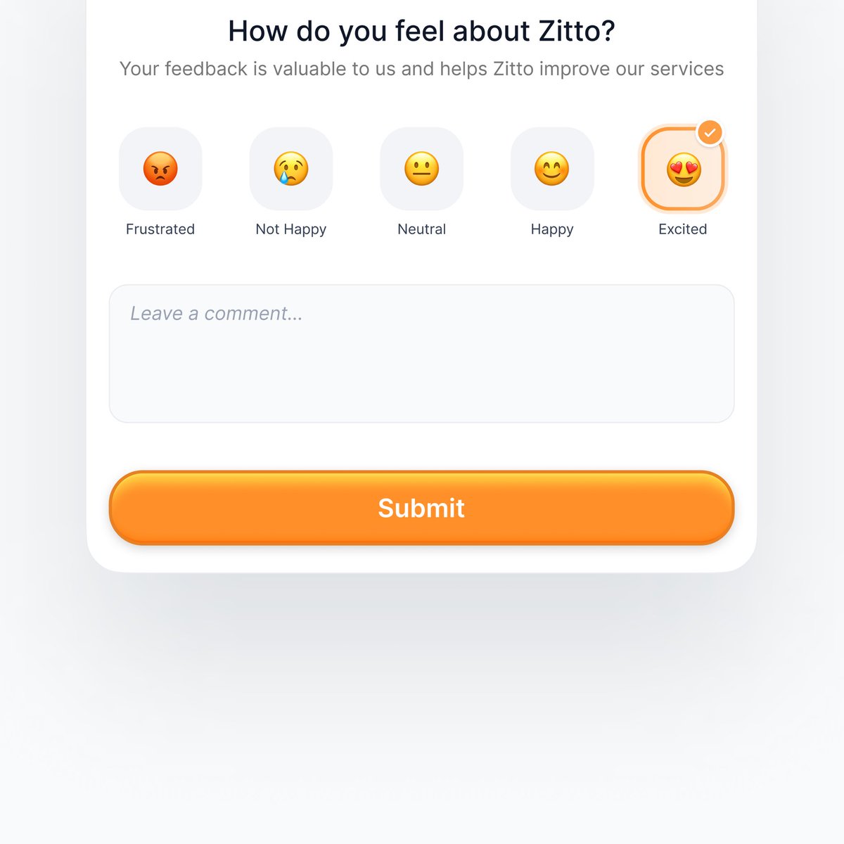 Iterated and added labels to the emojis to add clarity, accessibility and a better interpretation of the feedbacks. 🪄